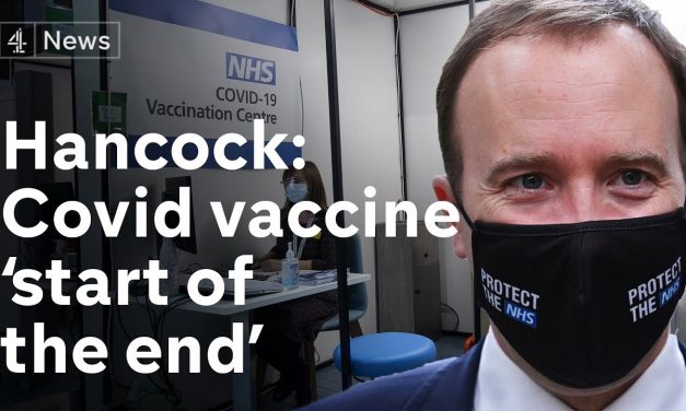 Vaccine is ‘the start of the end’ of Coronavirus, says health secretary Matt Hancock