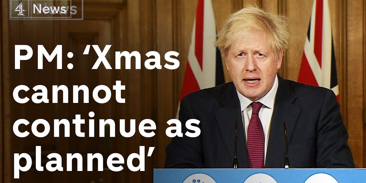 Covid-19: UK PM tightens Christmas rules for England and announces Tier 4