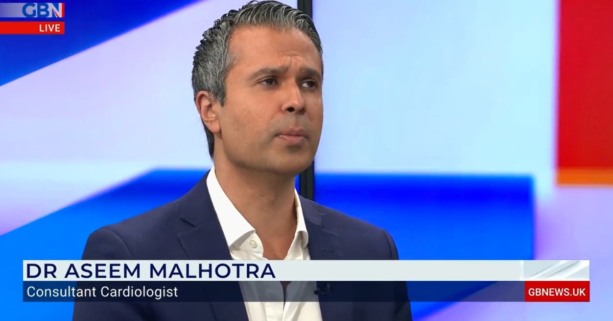 Dr Aseem Malhotra joins Dan Wootton to discuss a new Covid study